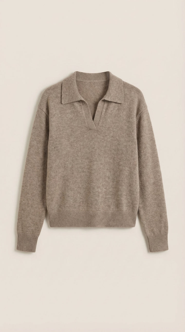 Polo Casual 'Margaret' con Escote en V