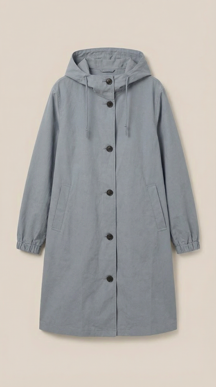 Chaqueta impermeable Margie con capucha