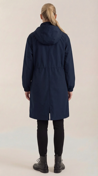 Chaqueta impermeable Margie con capucha