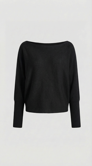 Suéter Mildred de Punto Off-Shoulder