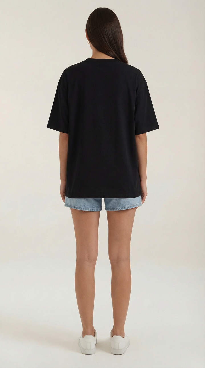 Oriana Camiseta Básica Oversize