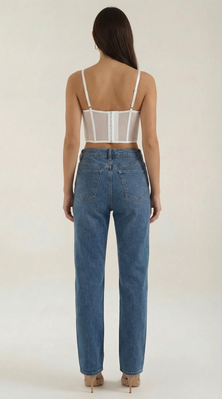 Penélope Short Corset Top