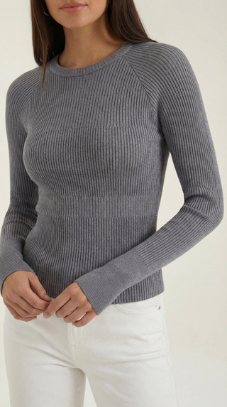 Blusa de Manga Larga Rizada Samantha