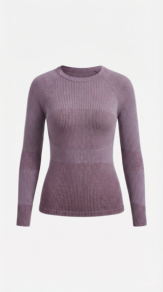 Blusa de Manga Larga Rizada Samantha