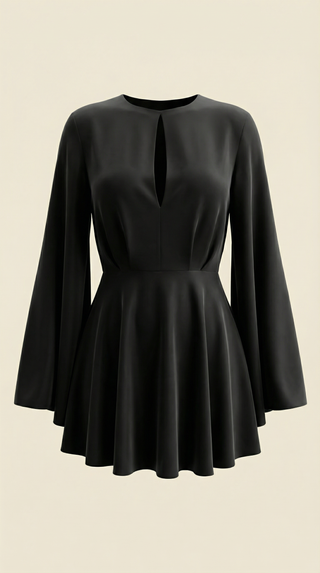 Vestido Corto Fluyente Serena