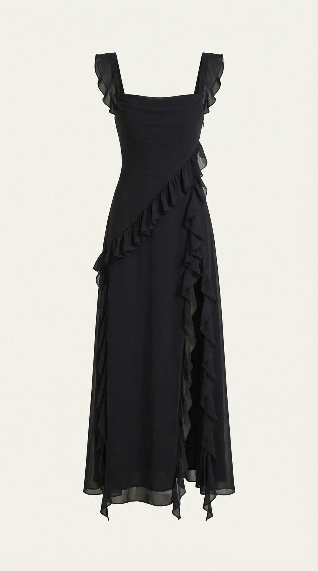 Maxi Vestido con Volantes Susan