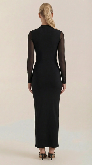 Vestido Maxi Susanna con Detalles Fruncidos