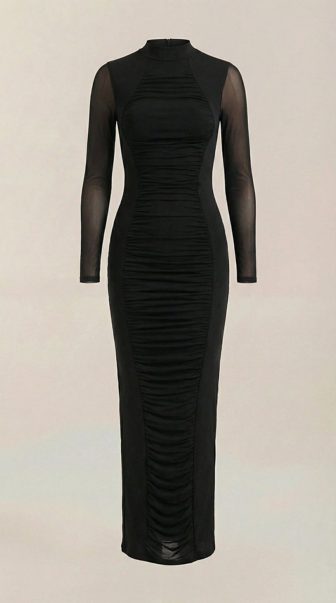 Vestido Maxi Susanna con Detalles Fruncidos