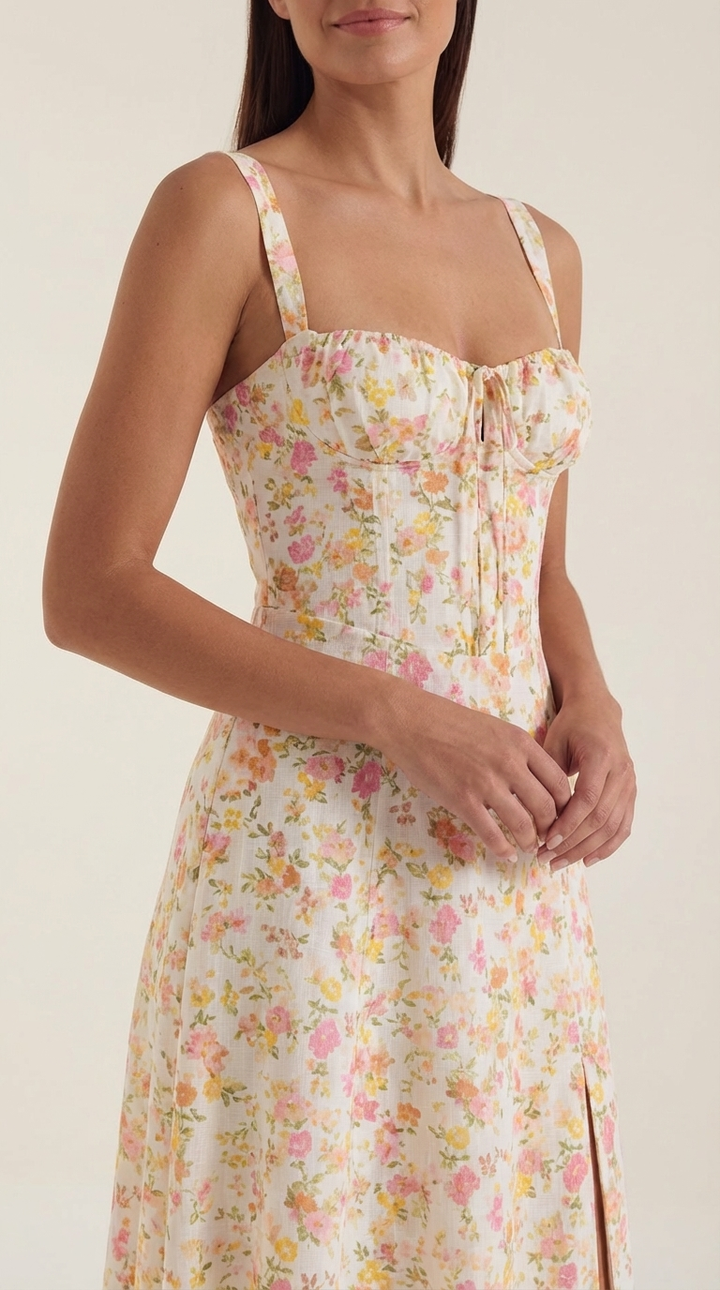 Vestido Midi de Verano Julia - Alta calidad