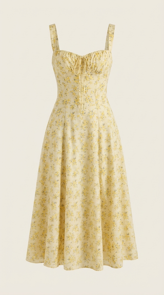 Vestido Midi de Verano Julia - Alta calidad