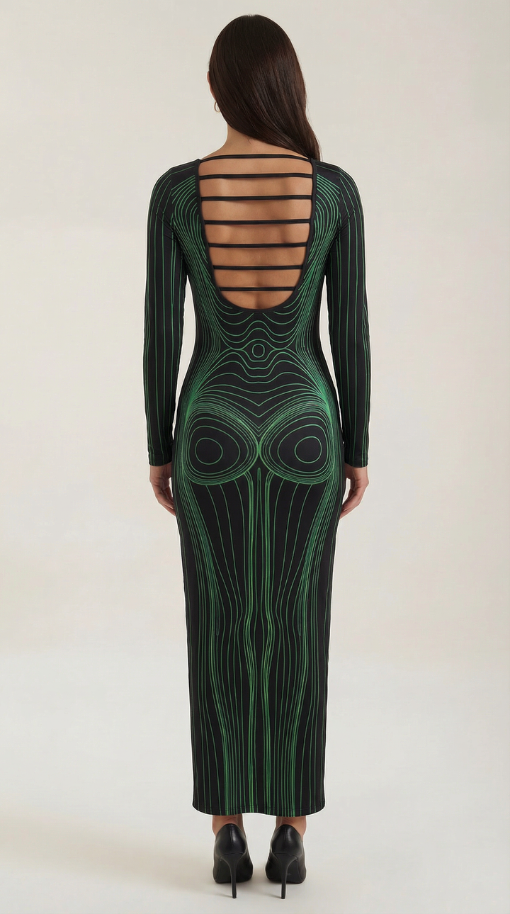 Vestido Maxi Ajustado