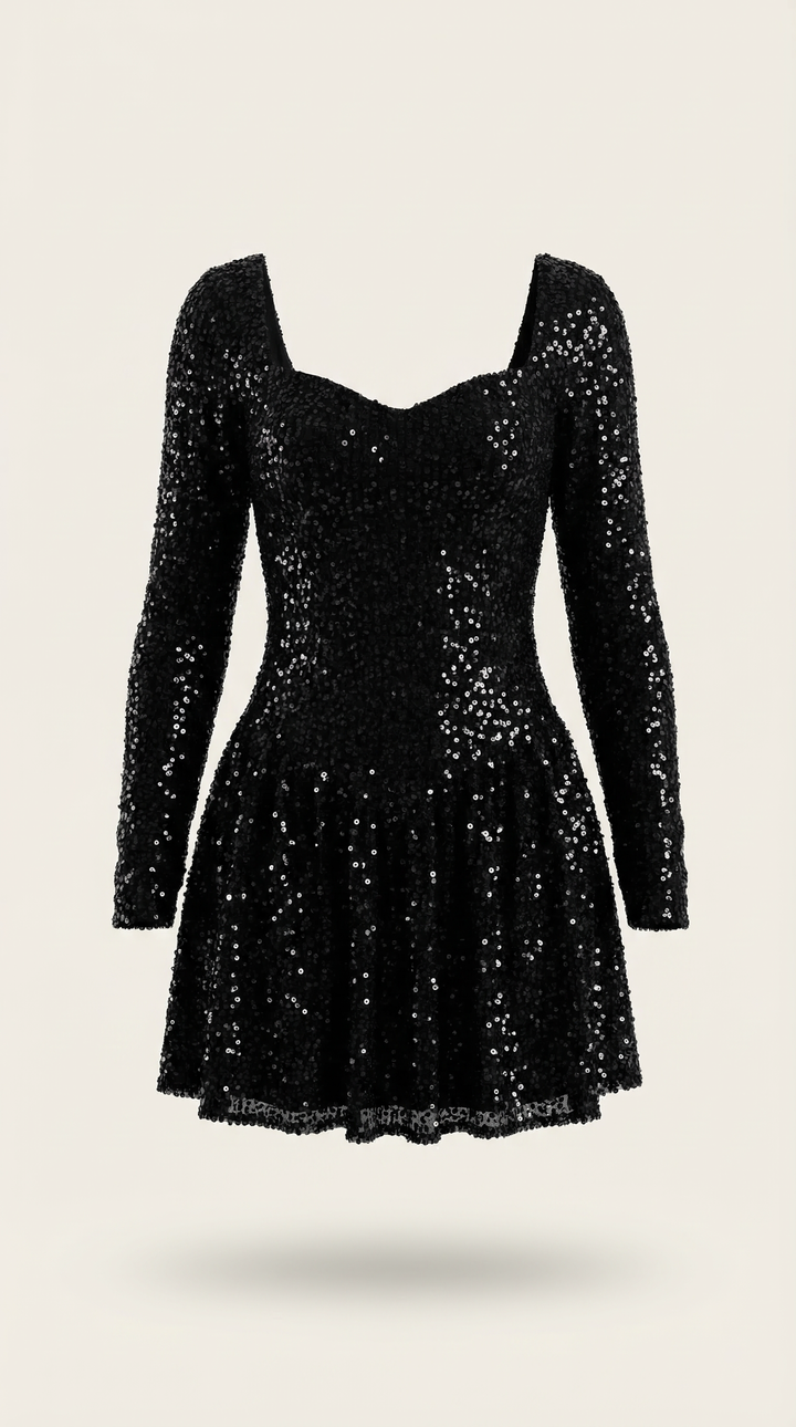 Mini Vestido de Lentejuelas Callie