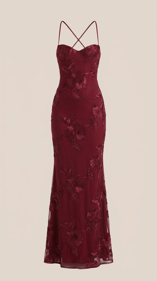 Maxi Vestido Floral con Corsé Chantal