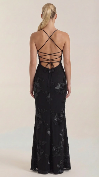 Maxi Vestido Floral con Corsé Chantal