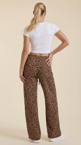 Pantalón Cleo - Estampado leopardo
