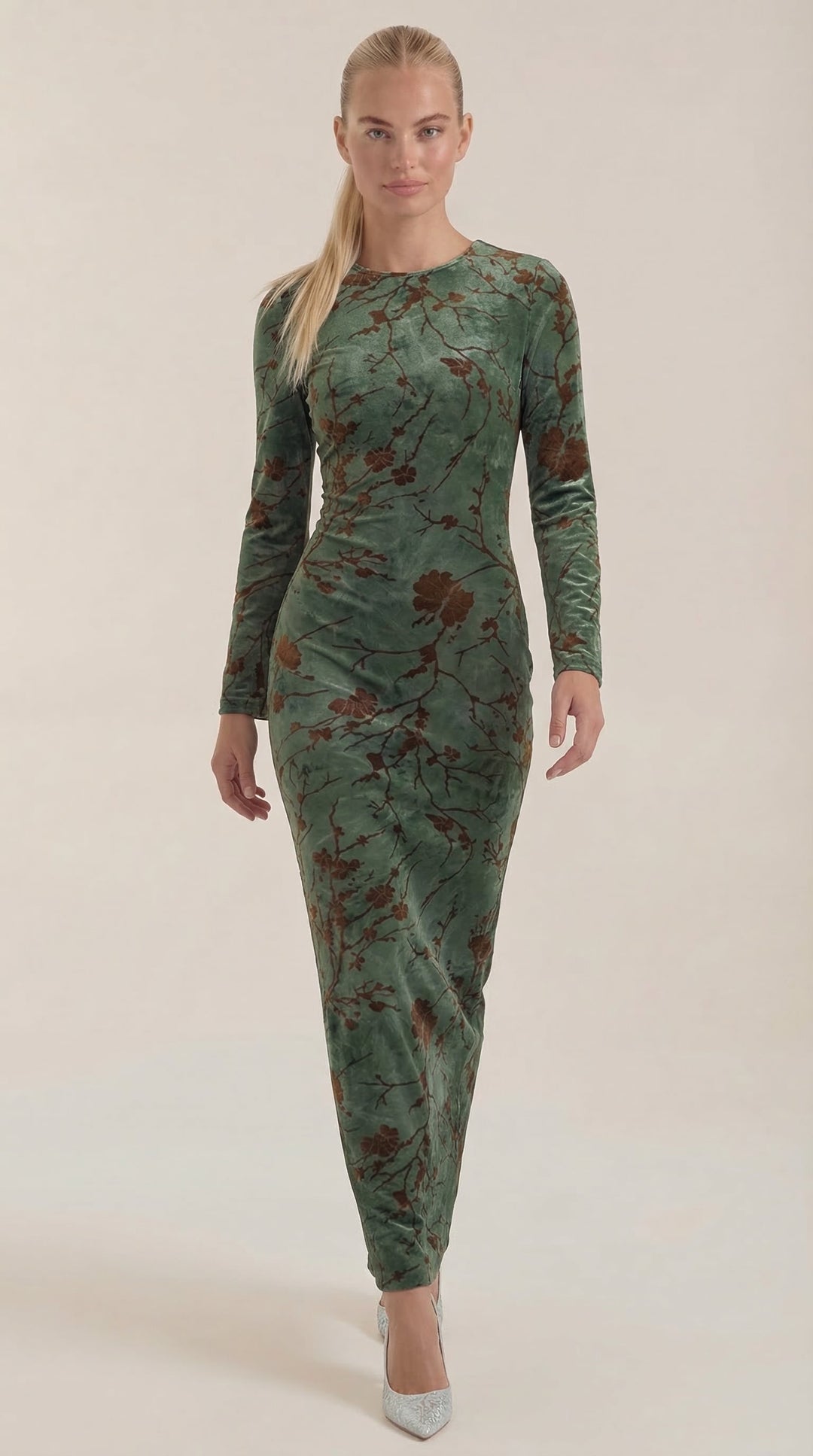 Maxi Vestido de Manga Larga Colleen