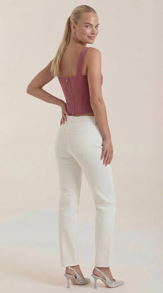 Top sin mangas estilo corsé Eloise