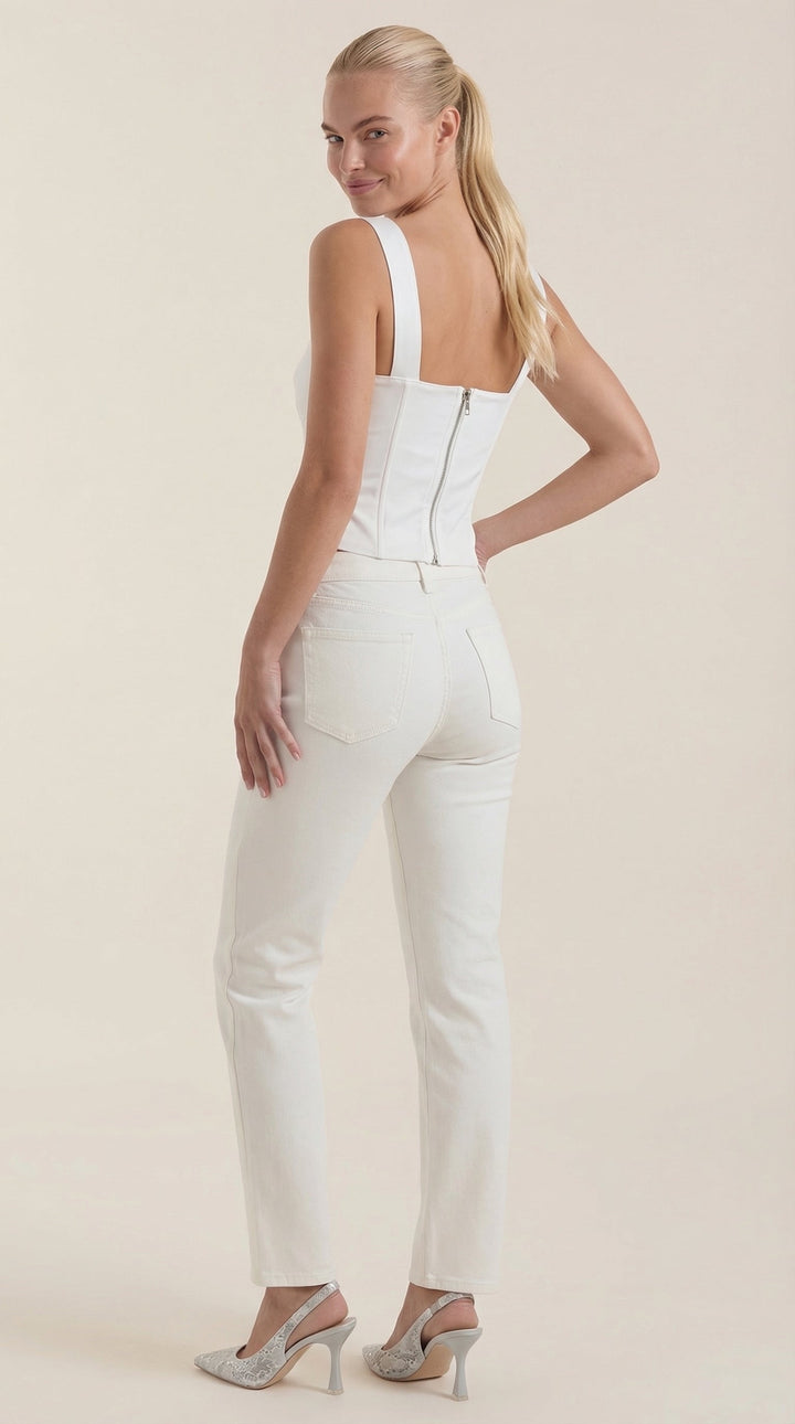 Top sin mangas estilo corsé Eloise