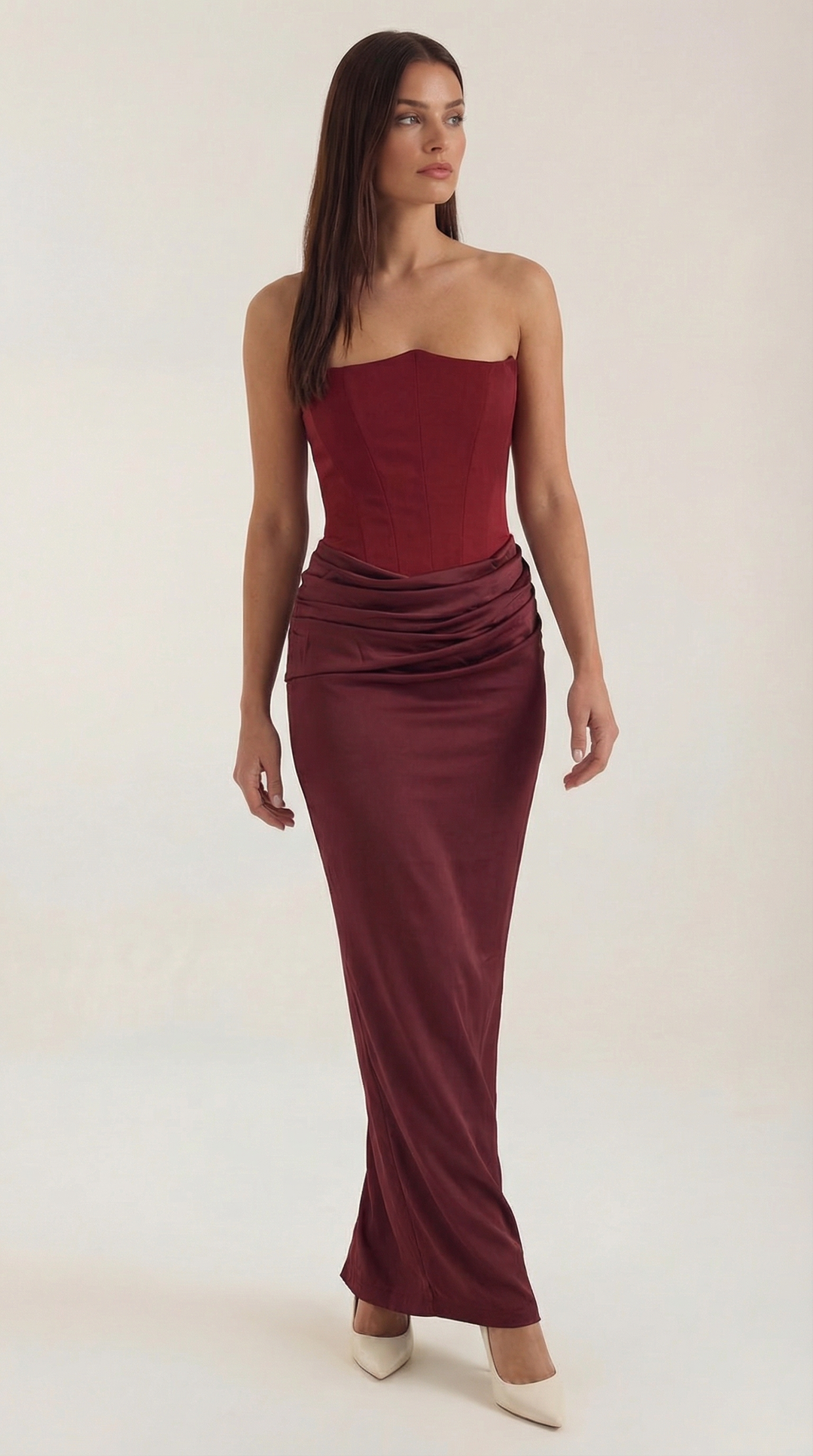 Fiorella Korsett Maxi-Kleid