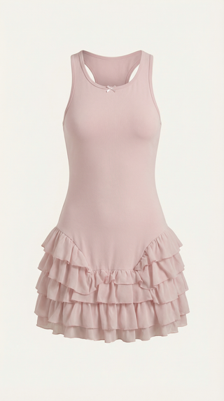 Gwen Mini Dress with Ruffles