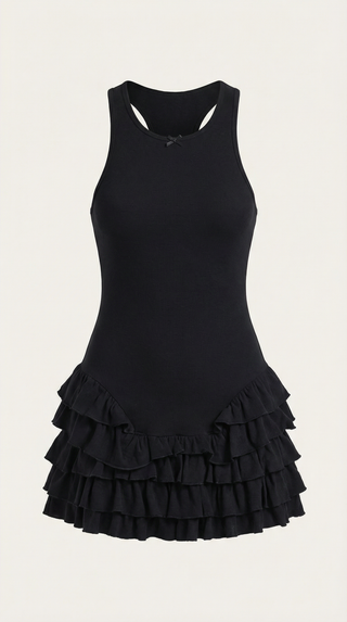 Gwen Mini Dress with Ruffles