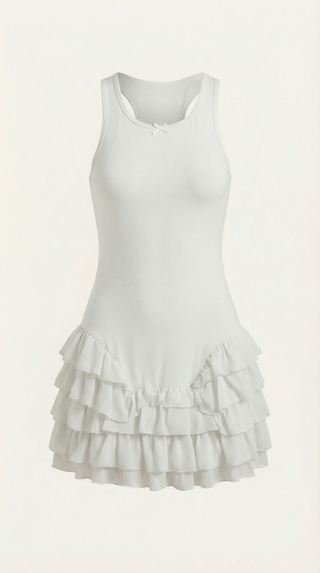 Gwen Mini Dress with Ruffles
