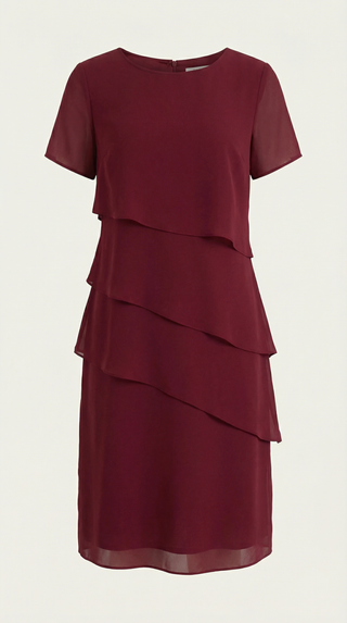 Vestido Corto con Volantes Meghan