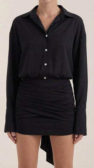 Vestido Mini Camisero Polly