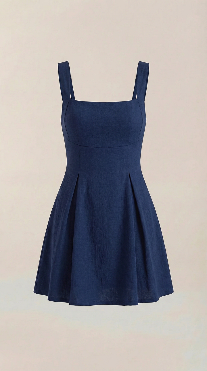 Mini Plisado Rosanna Dress